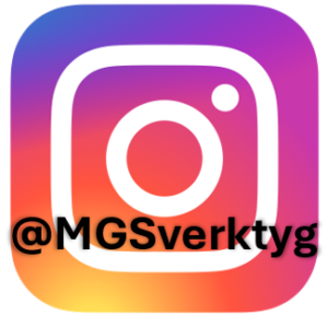 Följ oss på Instagram, MGSverktyg